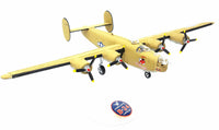 1/92 Atlantis Models B-24J Liberator Bomber Buffalo Bill - 218