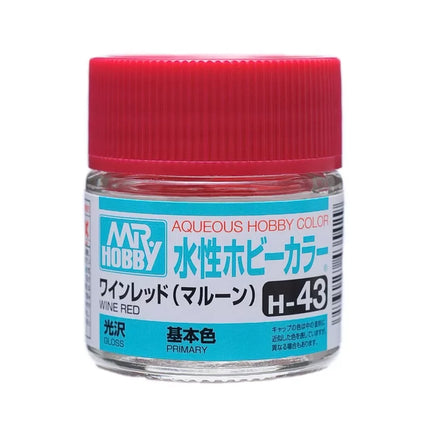 Mr. Hobby Gloss Wine Red 10ml - H43 - MPM Hobbies