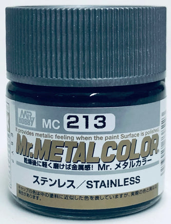 Mr. Hobby - Mr. Metal Color Stainless Steel 10ml - MC213