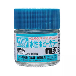 Mr. Hobby Metallic Blue Green 10ml - H63