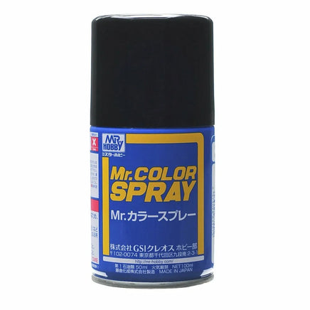 Mr. Hobby - Mr. Color Gloss Black Spray 100ml - S2