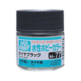 Mr. Hobby Tire Black (Flat) 10ml - H77