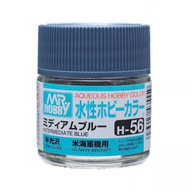 Mr. Hobby Intermediate Blue (Semi-Gloss) 10Ml - H56