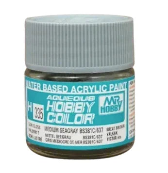Mr. Hobby Medium Sea Gray (Semi-Gloss) - H335 - MPM Hobbies