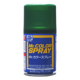 Mr. Hobby - Mr. Color Dark Green Mitsubishi Spray (Semi-Gloss) 100ml - S124