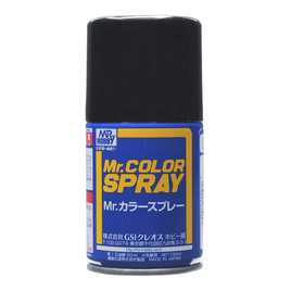 Mr. Hobby - Mr. Color Black Spray (Semi-Gloss) 100ml - S92