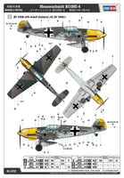 1/48 Hobby Boss Messerschmitt Bf109E-4 - MPM Hobbies