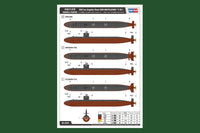 1/350 Hobby Boss USS Los Angeles Class SSN-688/VLS/688I 3 in 1 - HY83530