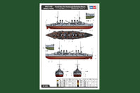1/350 Hobby Boss French Navy Pre-Dreadnought Battleship Voltaire - HY86504