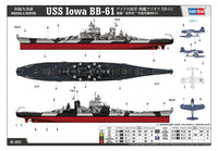 1/350 Hobby Boss USS Iowa BB-61 Battleship 1945