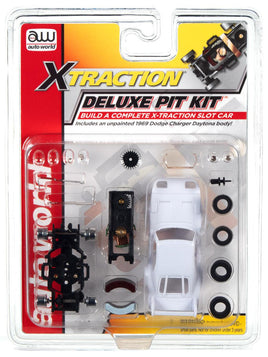 HO Auto World X-Traction Deluxe Pit Kit (w/1969 Dodge Daytona Body) 110 - MPM Hobbies