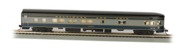 HO Bachmann Baltimore & Ohio Smooth-Side Observation Car w/ Lighted Interior 14303 - MPM Hobbies