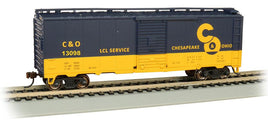 HO Bachmann Chesapeake & Ohio #13098 - 40' Boxcar 16002 - MPM Hobbies