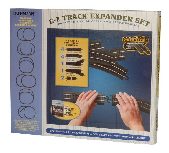 Bachmann 44594 sold HO Nickel Silver E-Z Track Layout Expander Set