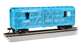 HO Bachmann Great Northern #56385 w/Cattle - 40' Animated Stock Car 19714 - MPM Hobbies