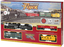 HO Bachmann Pacific Flyer Train Set 692 - MPM Hobbies