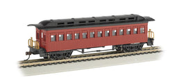 HO Bachmann Painted Unlettered Red - Coach (1860-80 Era) 13402 - MPM Hobbies