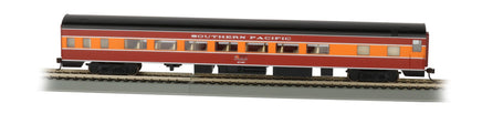 HO Bachmann Southern Pacific Daylight - 85' Smooth Side Coach w/Lighted Interior 14207 - MPM Hobbies