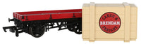 HO Bachmann Thomas & Friends 1 Plank Wagon with Brendam Cargo & Freight Crate - 77402 - MPM Hobbies