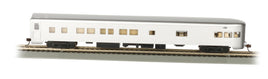 HO Bachmann Unlettered, Aluminum Smooth-Side Observation w/ Lighted Interior 14308 - MPM Hobbies