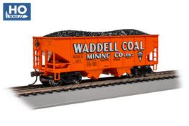 HO Bachmann Waddell Coal #101 - USRA 55 Ton Outside Braced Hopper 19515 - MPM Hobbies