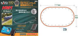HO KATO HM1 R670mm Basic Track Oval With Power Pack SX.