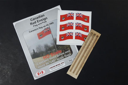HO Osborn Canadian Red Ensign Flag 1111 - MPM Hobbies