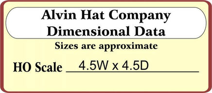 HO Scale Bar Mills Alvin Hat Company 1040 - MPM Hobbies