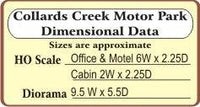 HO Scale Bar Mills Collard's Creek Motor Park #872 - MPM Hobbies