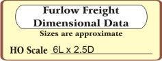 HO Scale Bar Mills Furlow Freight (Ho) #712 - MPM Hobbies
