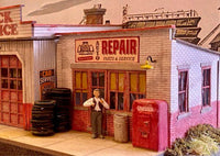 HO Scale Bar Mills Lenny'S Truck Service Garage #382 - MPM Hobbies