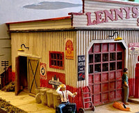 HO Scale Bar Mills Lenny'S Truck Service Garage #382 - MPM Hobbies