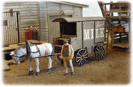 HO Scale Bar Mills Milk & Ice Wagons #752 - MPM Hobbies
