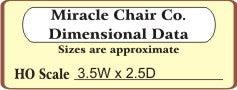 HO Scale Bar Mills Miracle Chair Co. #732 - MPM Hobbies