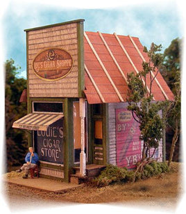 HO Scale Bar Mills Papa Lous Cigar Store #492 - MPM Hobbies