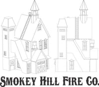 HO Scale Bar Mills Smokey Hill Fire Company #612 - MPM Hobbies