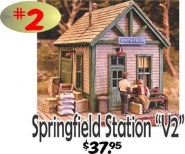 HO Scale Bar Mills Springfield Stations #312 - MPM Hobbies
