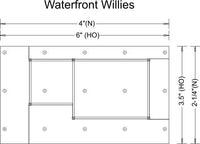 HO Scale Bar Mills Waterfront Willys #922 - MPM Hobbies