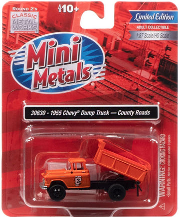 HO Scale Classic Metal Works 1955 Chevy Dump Truck Country Roads 30630 - MPM Hobbies