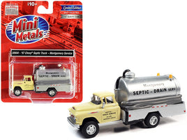 HO Scale Classic Metal Works 1957 Chevy Septic Tank Truck (Montgomery) 30604 - MPM Hobbies