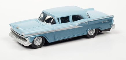 HO Scale Classic Metal Works 1959 Ford Fairlane #1 Blue/Blue 30644 - MPM Hobbies