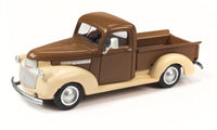 HO Scale Classic Metal Works '41-'46 Chevy Pickup Airedale Brown 30655 - MPM Hobbies