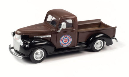 HO Scale Classic Metal Works '41-'46 Chevy Pickup Red Crown Gas 30654 - MPM Hobbies