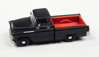 HO Scale Classic Metal Works '55 Chevy Pickup Cameo Black & Red 30621 - MPM Hobbies