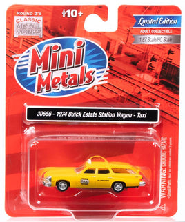 HO Scale Classic Metal Works '74 Buick Estate Station Wagon Taxi 30656 - MPM Hobbies