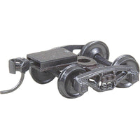 HO Scale Kadee #502 Bettendorf 50-ton Trucks with Metal Fully Sprung.