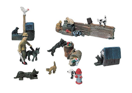 HO Woodland Cats and Dogs 226 - MPM Hobbies