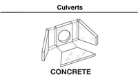 HO Woodland Concrete Culvert 1262 - MPM Hobbies