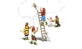 HO Woodland Firemen To The Rescue 1882 - MPM Hobbies