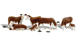 HO Woodland Hereford Cows 1843 - MPM Hobbies